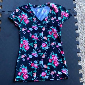 Floral short sleeve t-shirt